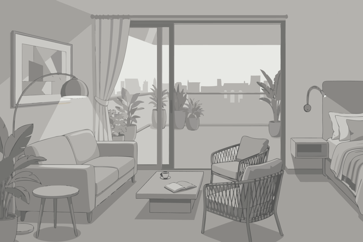 Apartment Typ II (max. 6 Personen)